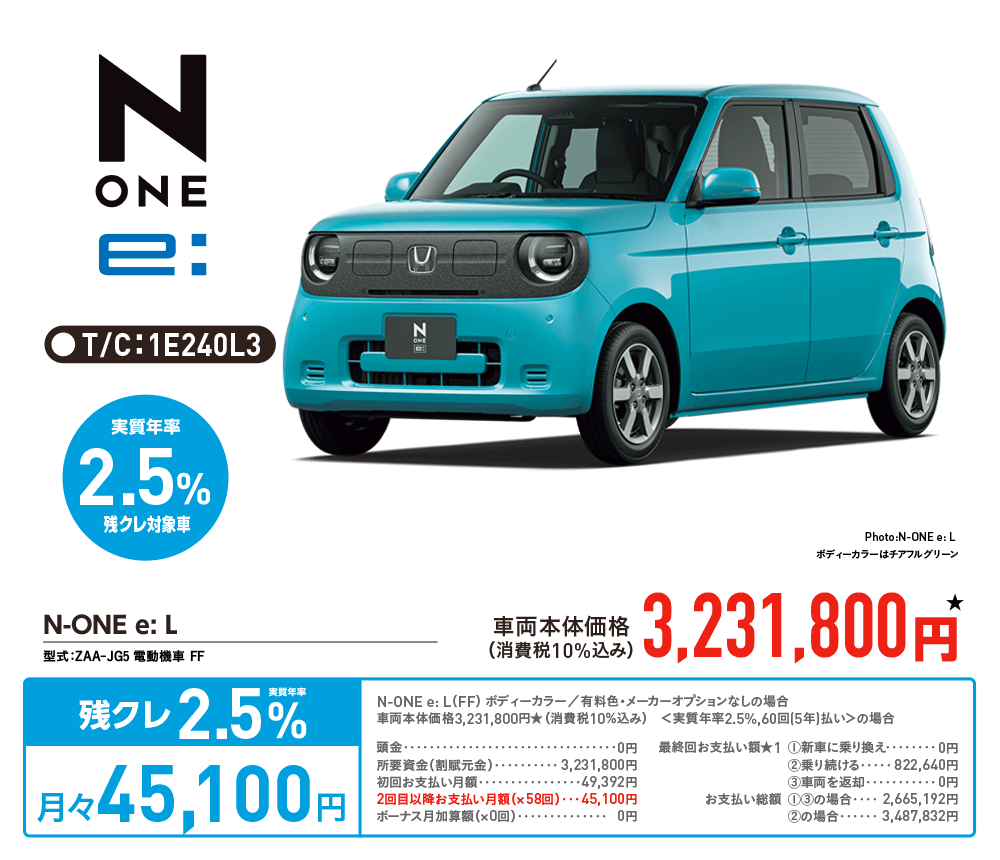 N-ONE e:
